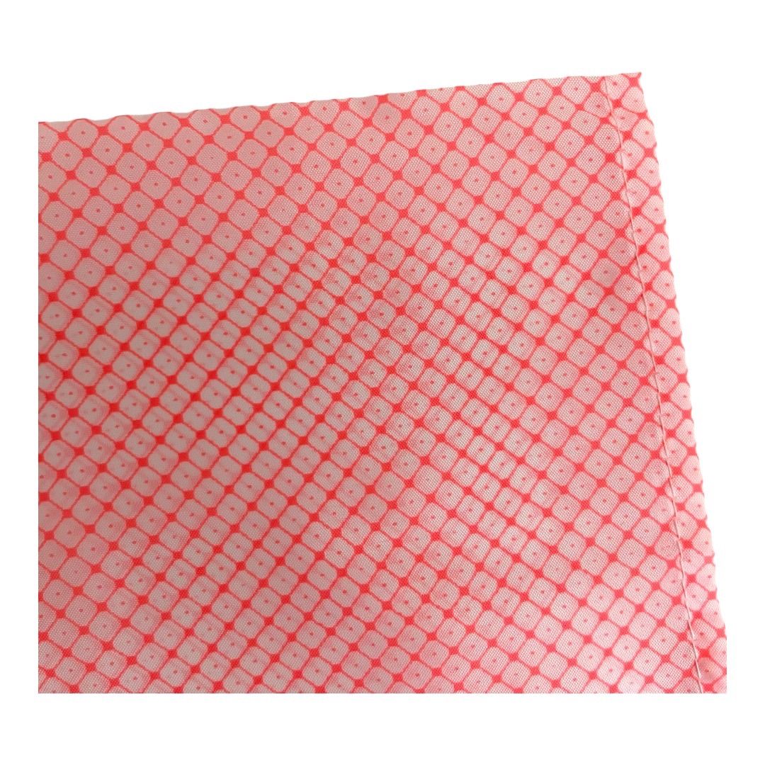 レトロ 七五三 正絹 7歳用 着物 襦袢付 赤 扇 MERCADOAVALIA_COM_BR