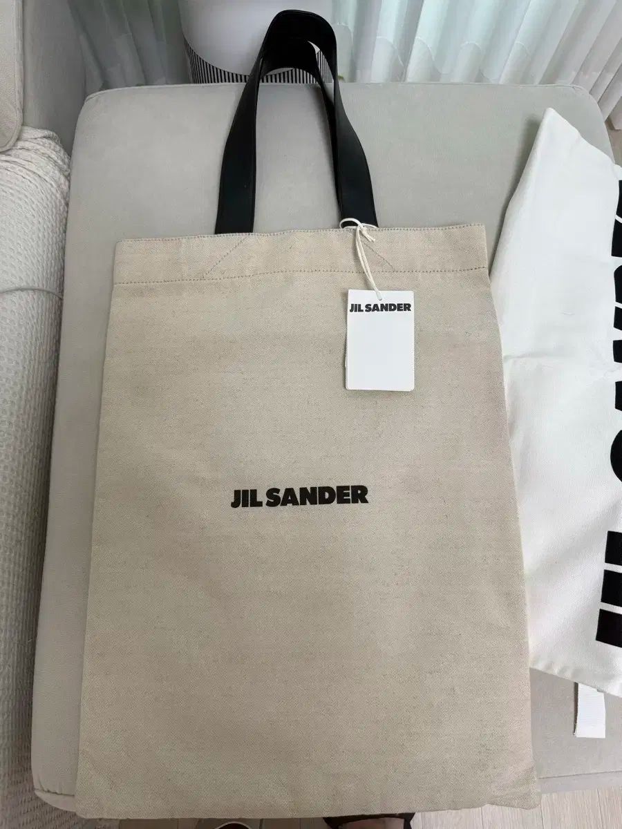 Jill Sandar(ジルサンダー) ロゴ キャンバス トートバッグ