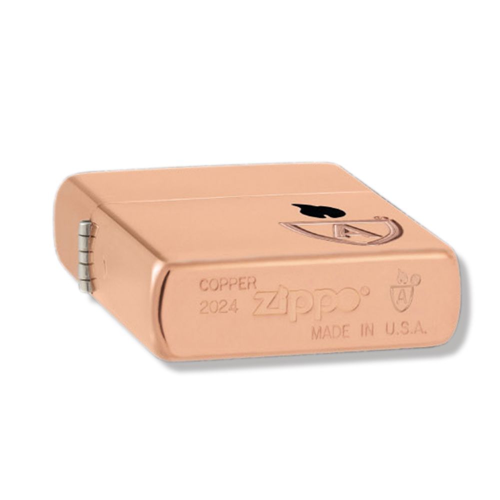 限定Armor ZIPPO 純銅 アーマー ソリッドカッパー 黒タンク Solid Copper 銅 カッコイイ ジッポー レアジッポ  ブラックユニット アーマージッポー 人気 プレゼント - メルカリ