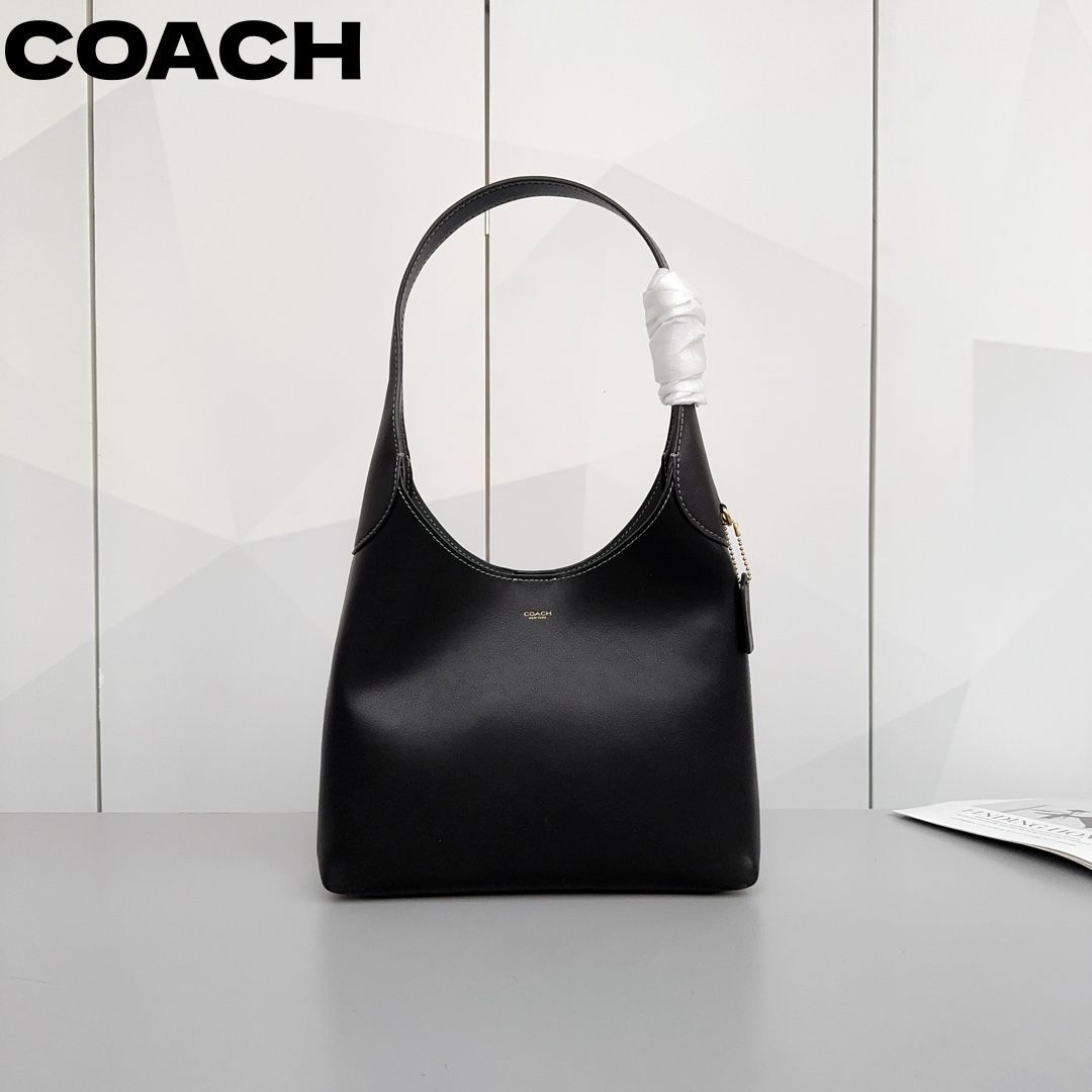 新品 COACH CU068 ブルックリン ショルダーバッグ 28-レッド