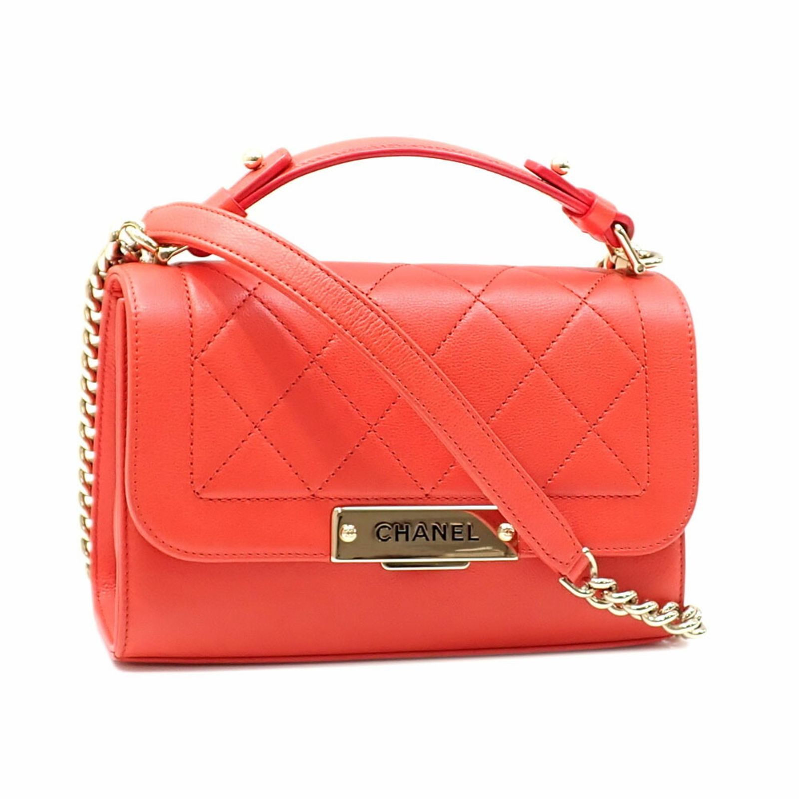 シャネル(Chanel) シャネル ラベルクリック チェーンショルダー