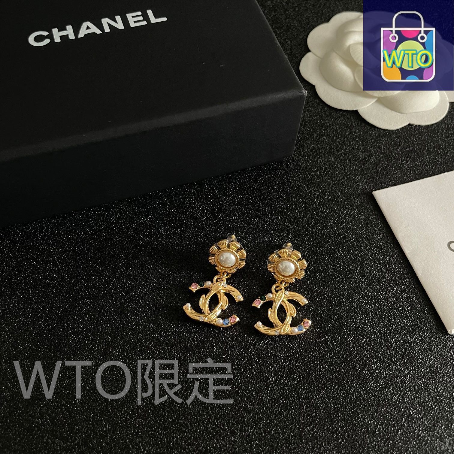 CHANEL未使用♡ピアス 未使用 CHANEL ピアス 4点セット - メルカリ