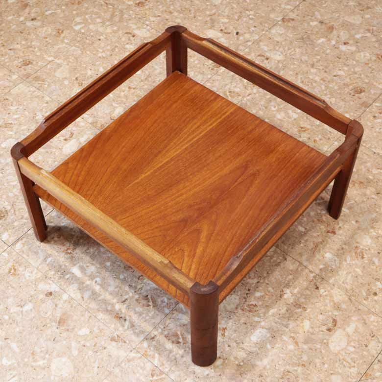 ガラストップテーブル Myer ローテーブル ヴィンテージ ミッド