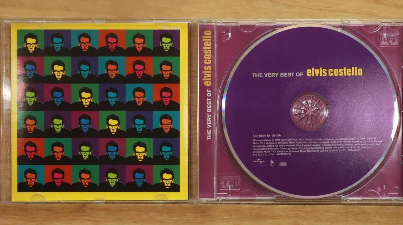 中古CD☆エルビス・コステロ/Elvis Costello□ ベスト・オブ