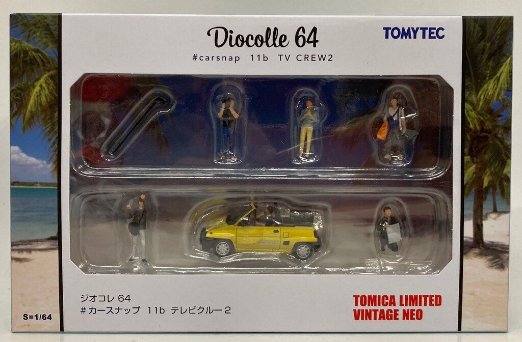ジオコレ シティカブリオレ 改　エクイップ01 TOMYTEC ジオコレ64/TOMICA LIMITED VINTAGE NEO #カースナップ