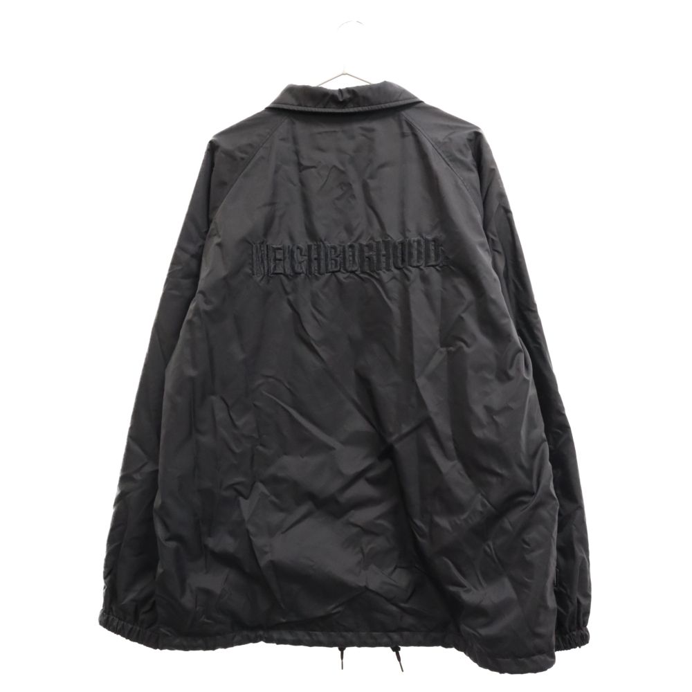 NEIGHBORHOOD コーチジャケット ブラック 211TSNH-JKM01