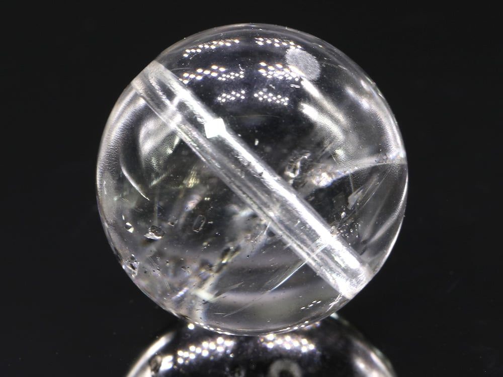 「1点もの 現品」 ヒマラヤ水晶 ブラックエレスチャル 15.4mm パワーストーン バラ売り 天然石 パワーストーン ばら売り ヒマラヤ水晶 現品」 ブレスレット | (SAJ)「1点もの 11.5㎜17㎝骸骨水晶