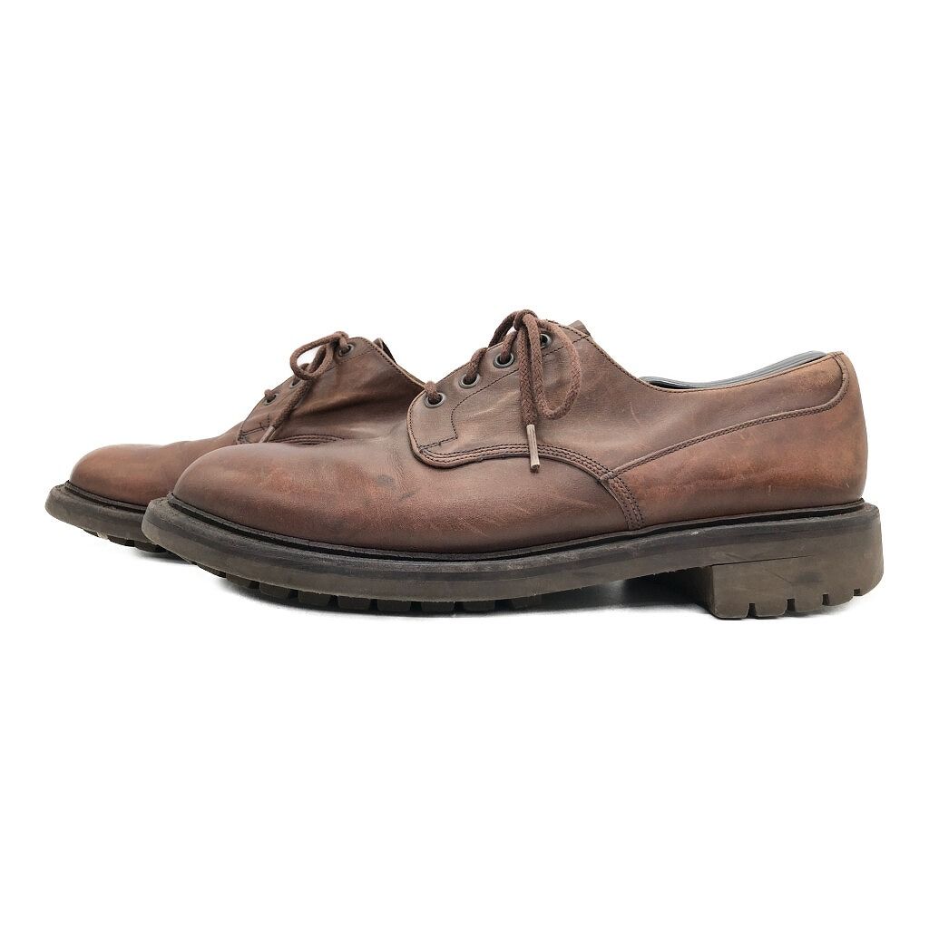 CHURCH'S チャーチ custom grade プレーントゥ レザーシューズ 外羽根