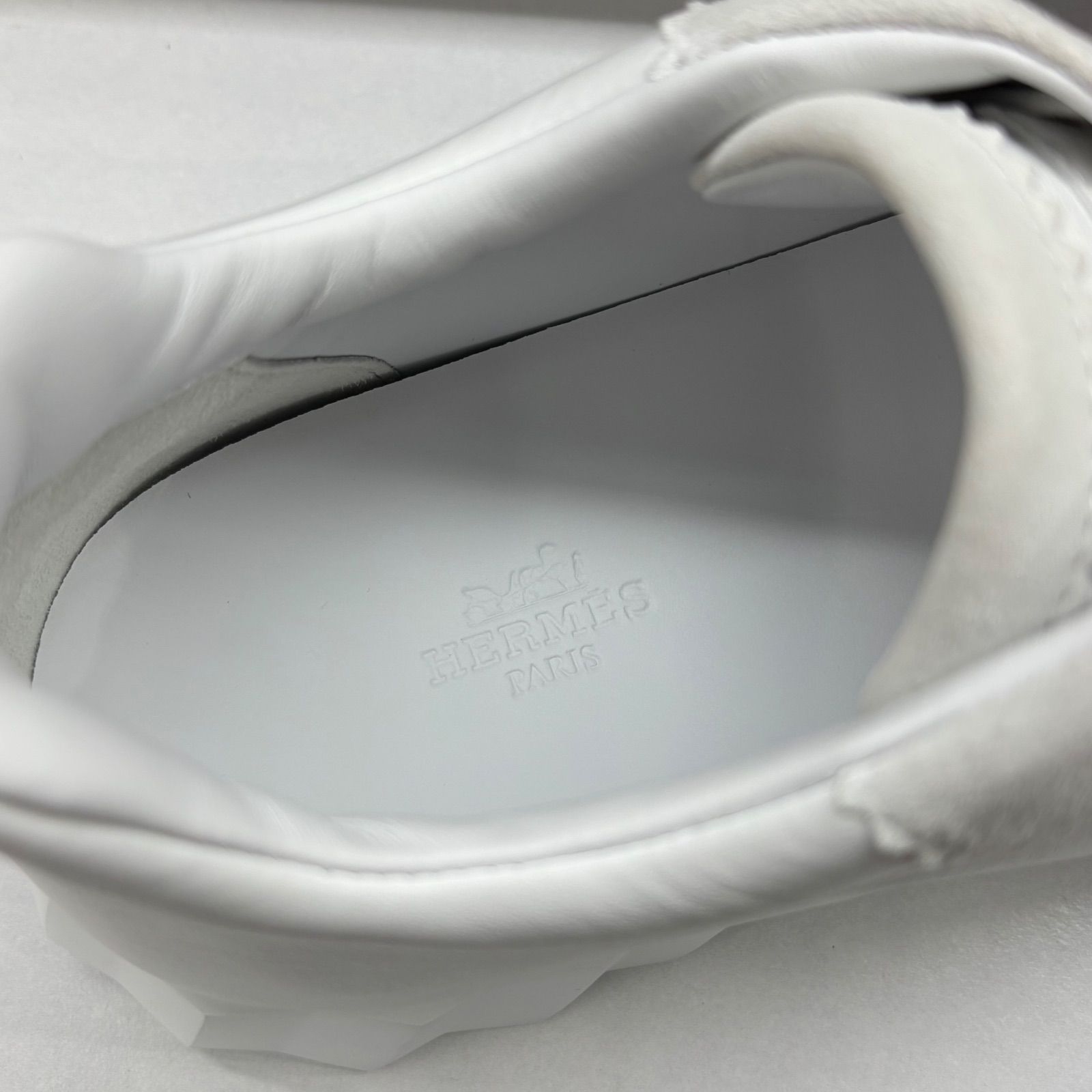 大人気!新品未使用品◎HERMESエルメス スニーカー/バウンシング/白