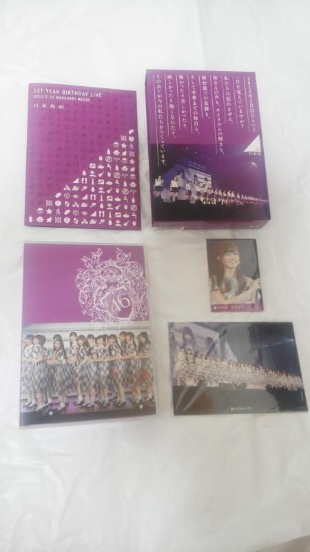 乃木坂46 1ST YEAR BIRTHDAY LIVE 2013.2.22 MAKUHARI MESSE DVD豪華BOX盤