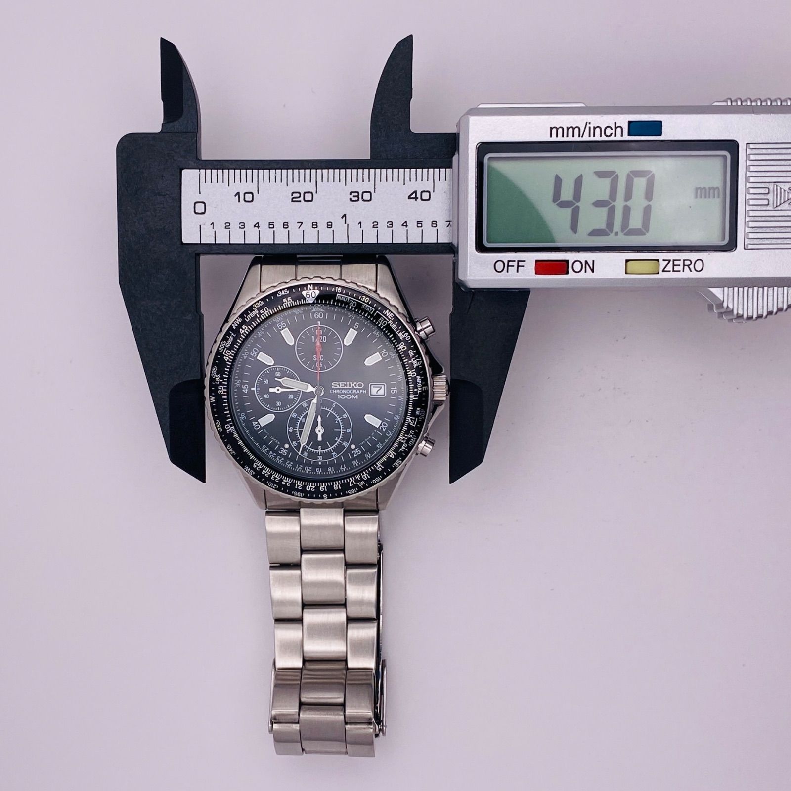 T162）美品 稼動品 SEIKO セイコー フライトマスター パイロット 