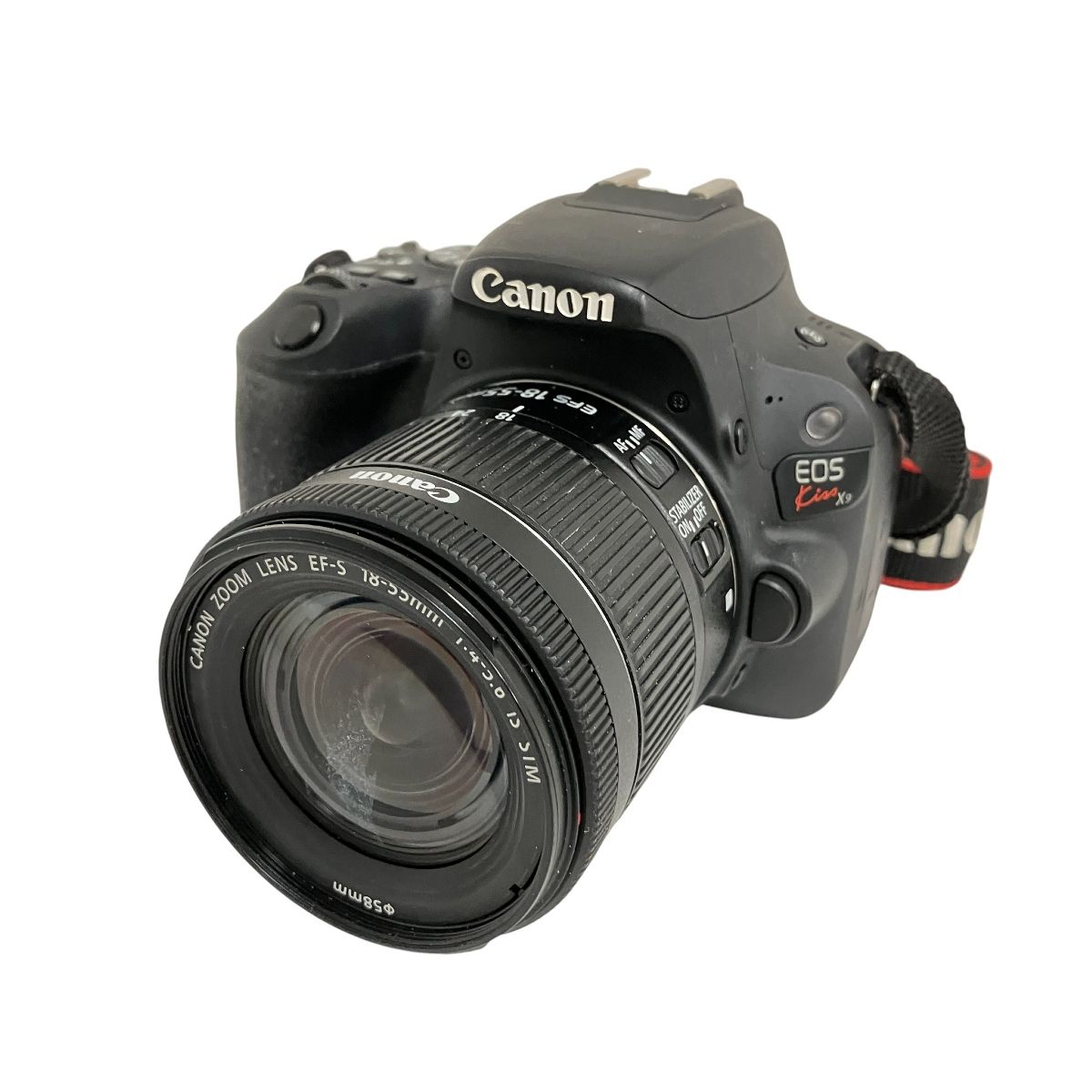 Canon EOS kiss X9 EF-S18-55mm F4-5.6 IS STM カメラ ボディ レンズ キャノン O10483076