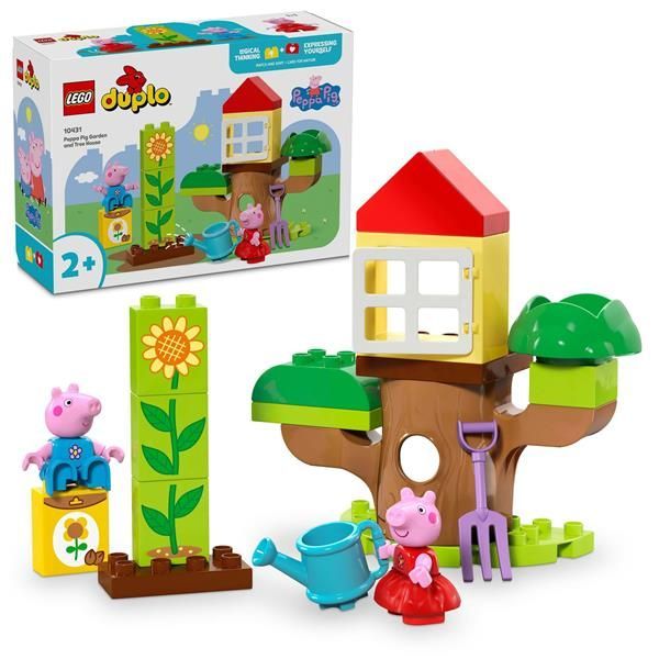 新品ペッパピッグのツリーハウス レゴ(LEGO) デュプロ ペッパピッグのツリーハウス おもちゃ 玩具 プレゼント 誕生日 ブロック 知育 クリスマス 男の子 女の子 子供 1歳半 2歳 4歳 幼児 ごっこ