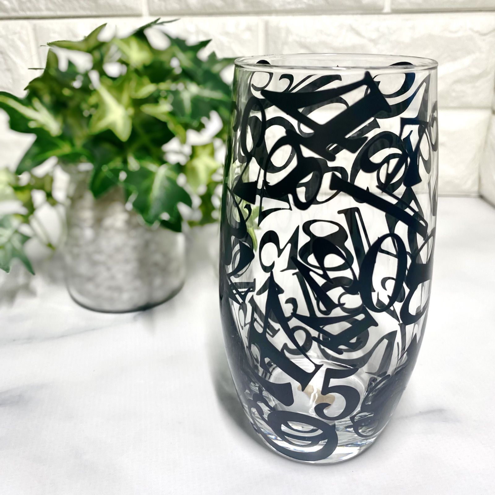 マイセンクリスタル グラス 花 マイセンクリスタル 色被せ花瓶 「花と