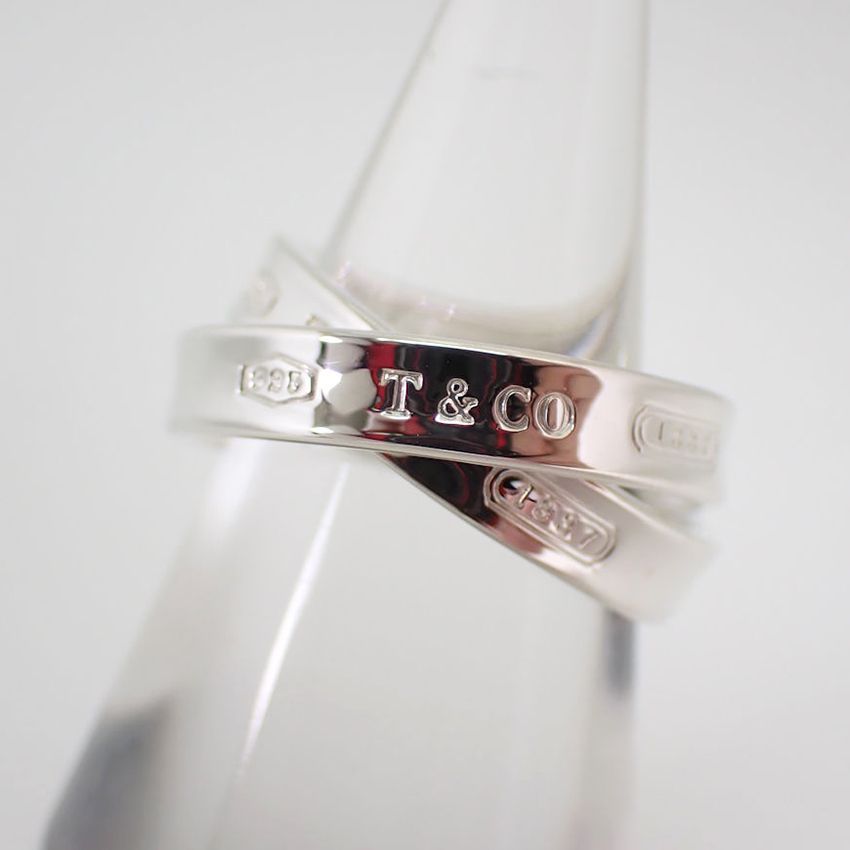 ティファニー 925 1837 インターロッキング リング 6号[g335-22