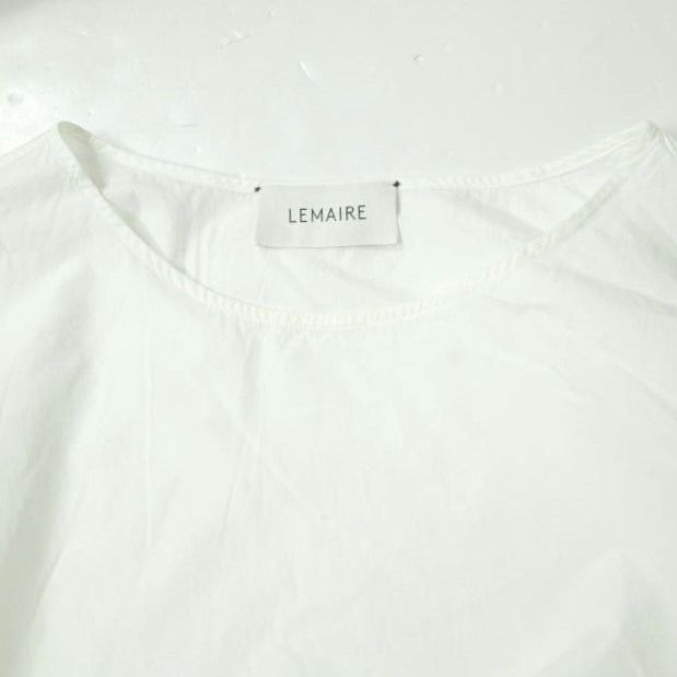 LEMAIRE ルメール コットンポプリン ハーフスリーブプルオーバーシャツ 