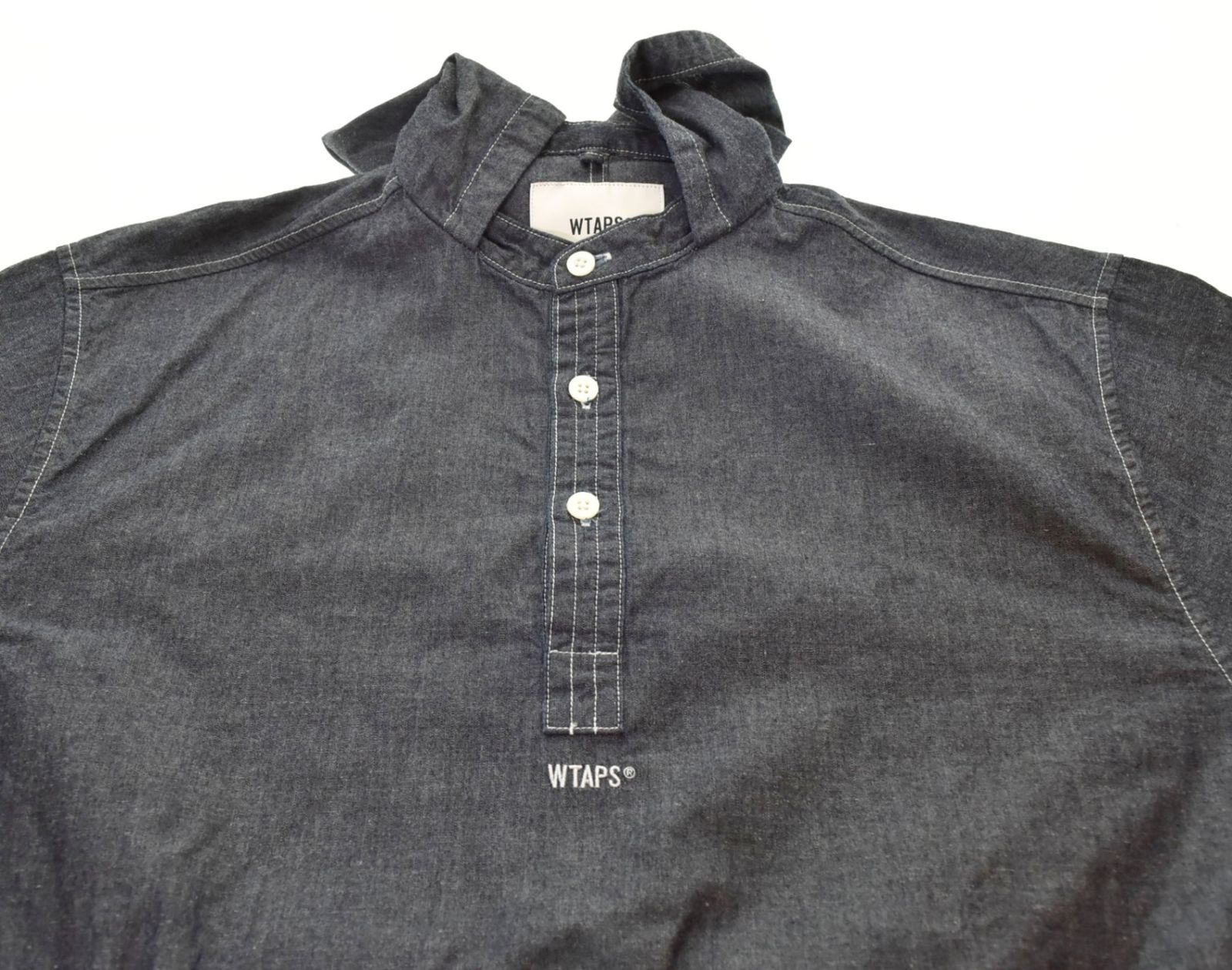 21ss WTAPS FALCONER LS COTTON DENIM NAVY WTAPS FALCONER / LS
