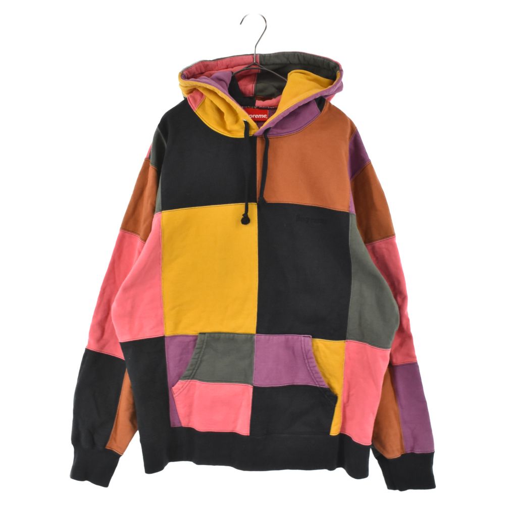 SUPREME (シュプリーム) 17AW Patchwork Hooded Sweatshirt パッチ 