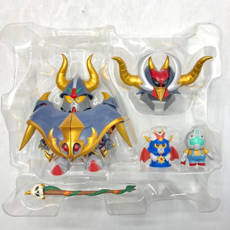 中古】バンダイ SDX サタンガンダム 開封品、箱傷み有[70
