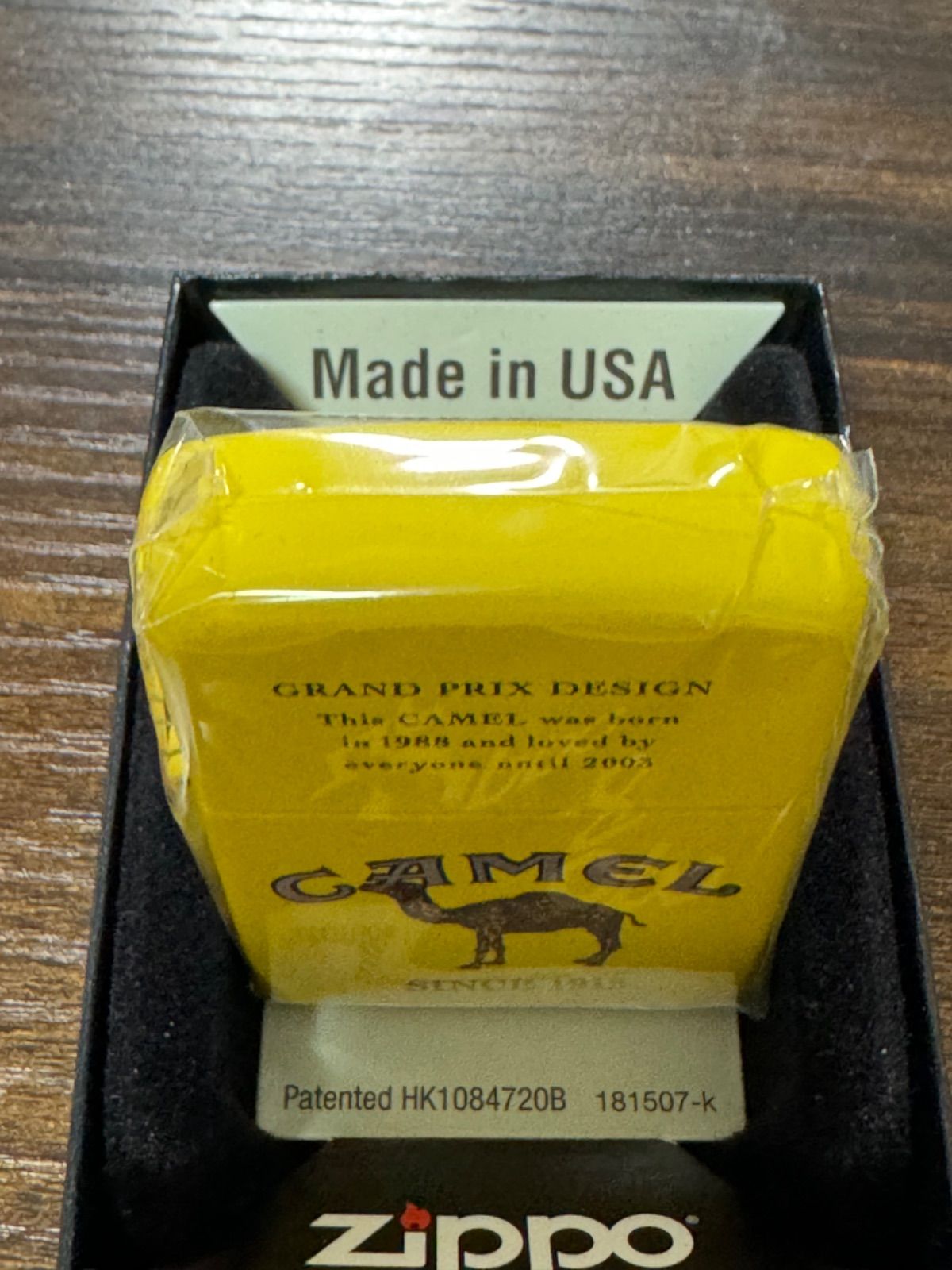 zippo CAMEL SINCE 1913 限定品 キャメル イエロー 2020年製 YELLOW 