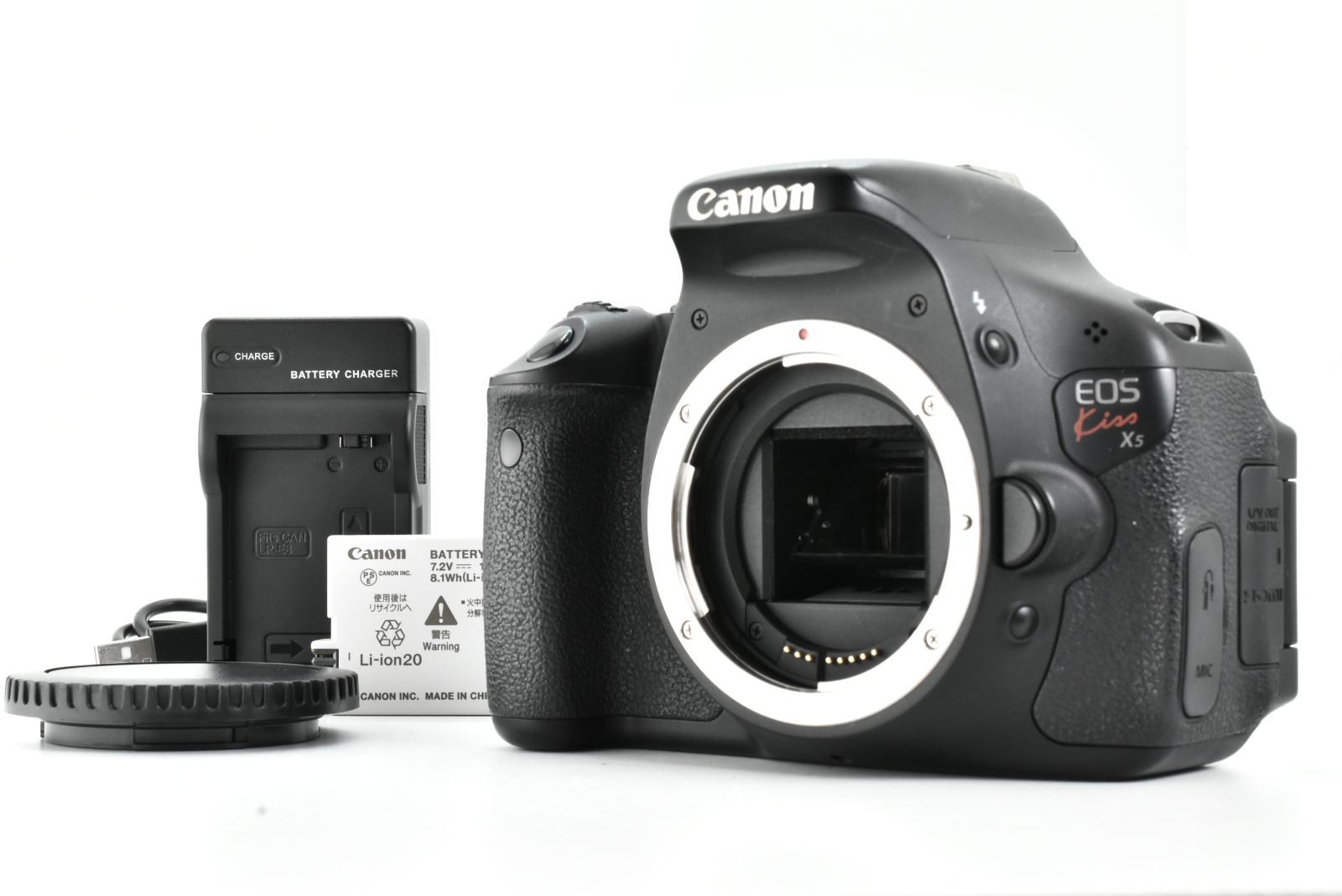 美品 シャッターカウント 13708回】 Canon EOS Kiss X5 18.0 MP