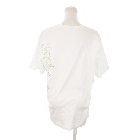 レオナールスポーツ LEONARD SPORT Tシャツ クルーネック 半袖 刺繍 