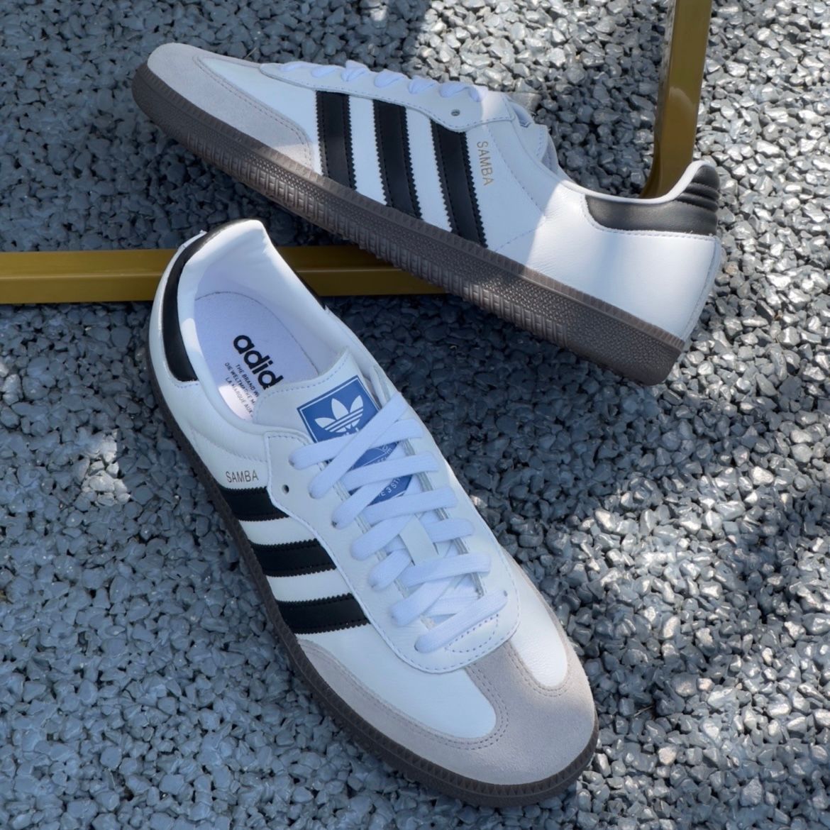 値下げします 新品未使用 SAMBA OG アディダス サンバ ホワイト Adidas Originals Samba white FW2427 男女兼用 並行輸入品