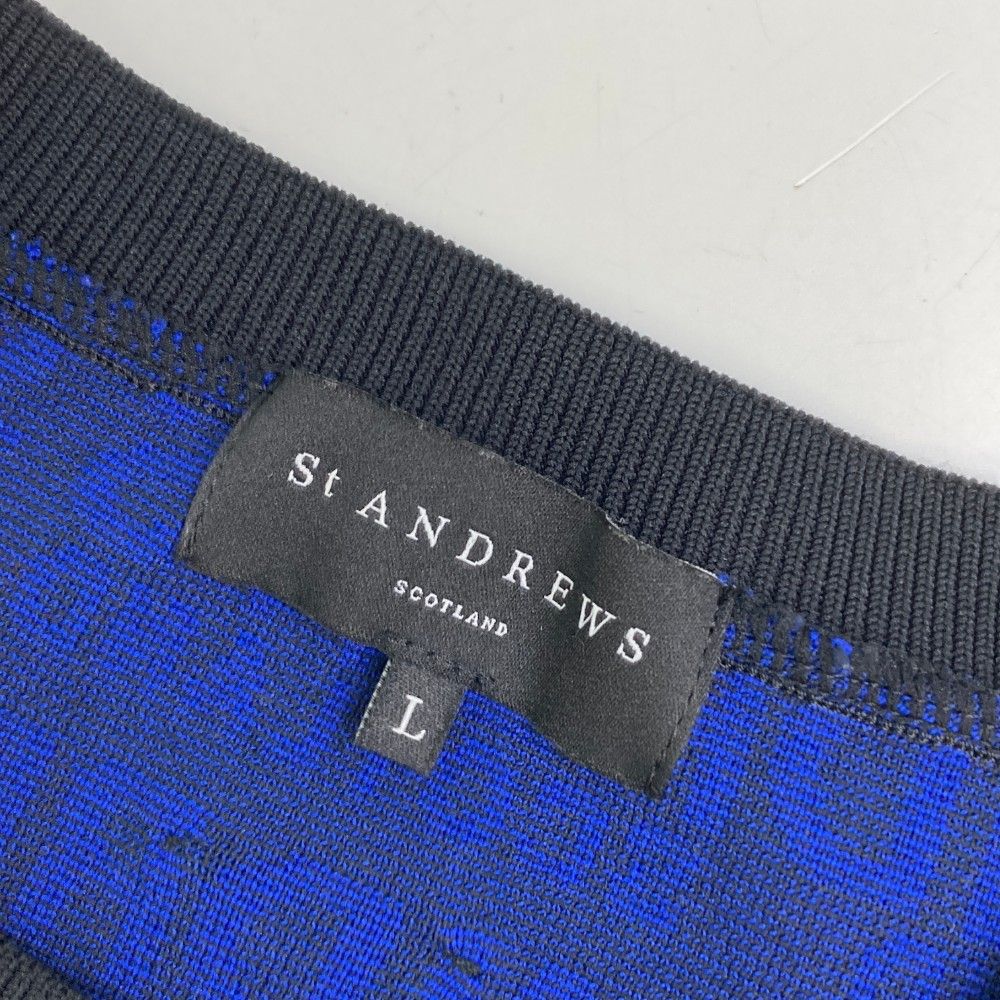 サイズ：L ST ANDREWS セントアンドリュース ニットセーター 総