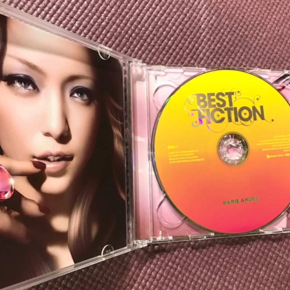 安室奈美恵 ベストアルバム 「BEST FICTION」【CD+DVD】 - メルカリ