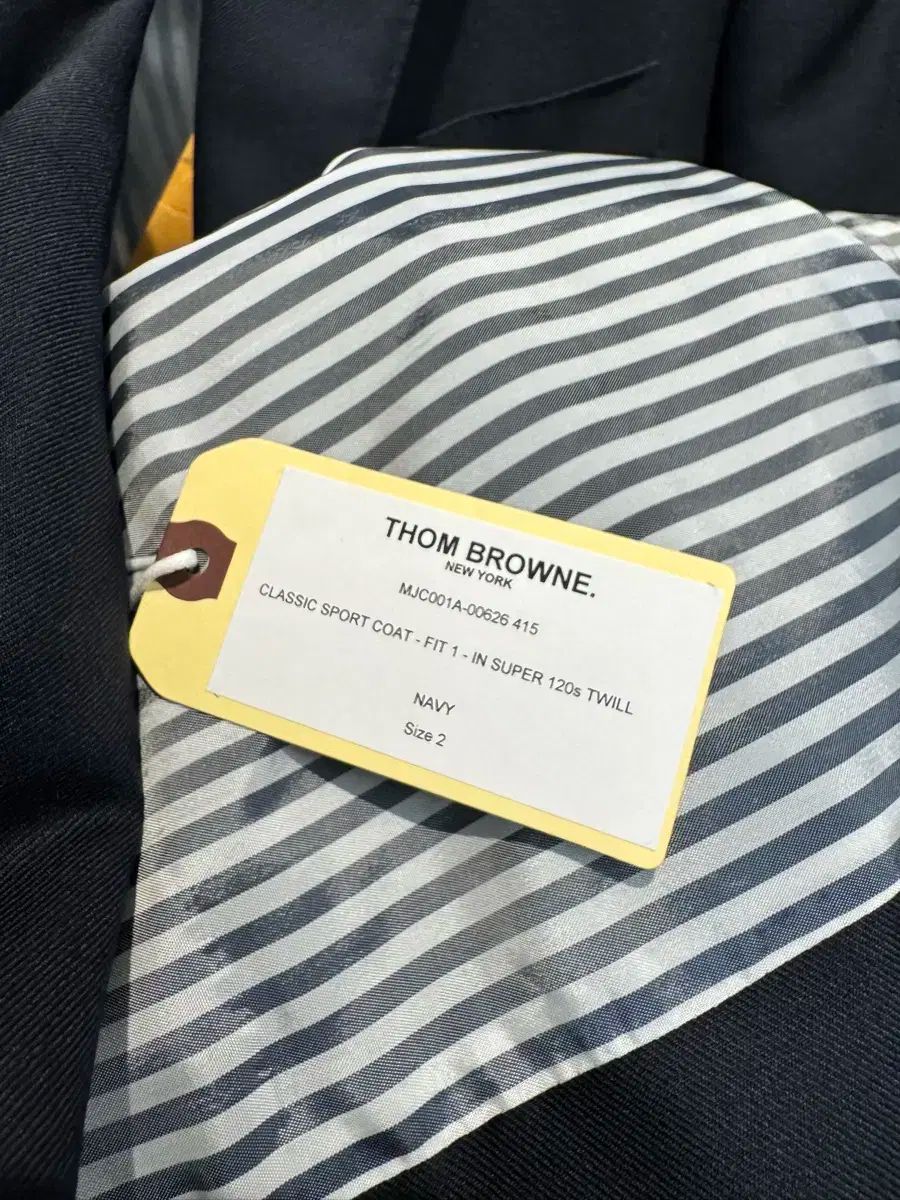 2 トム ブラウン ゴールド ボタン ウール ブレーザー ジャケット ブラック KANDAIZUMI_COM
