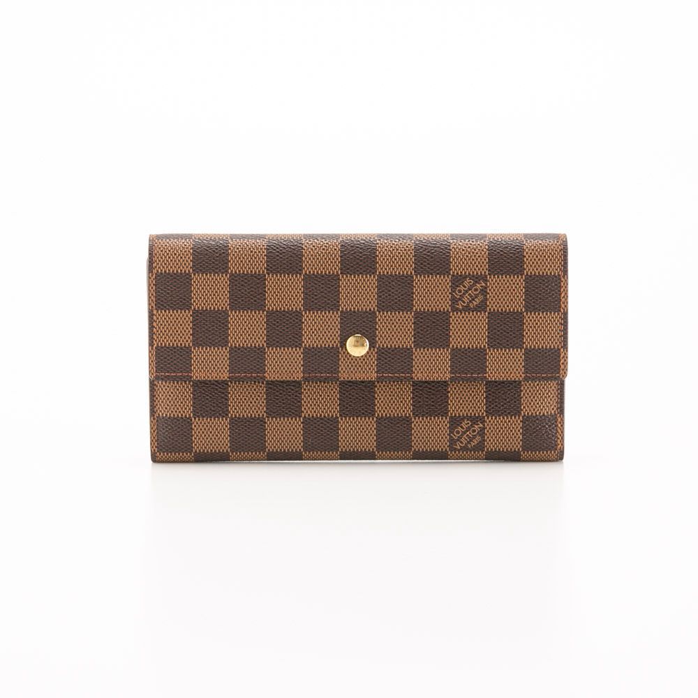 ルイヴィトン ダミエ ポルトトレゾール インターナショナル 長財布 財布 LOUIS VUITTON ポルトトレゾール インターナショナル 長財布
