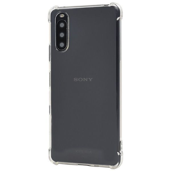 新品■Xperia 10 III SO-52B/SOG04/Y!mobile用耐衝撃クリアバンパースマホケース・Xperia10Ⅲ Xperia10 SO52B so-52b so52b sog04   mob