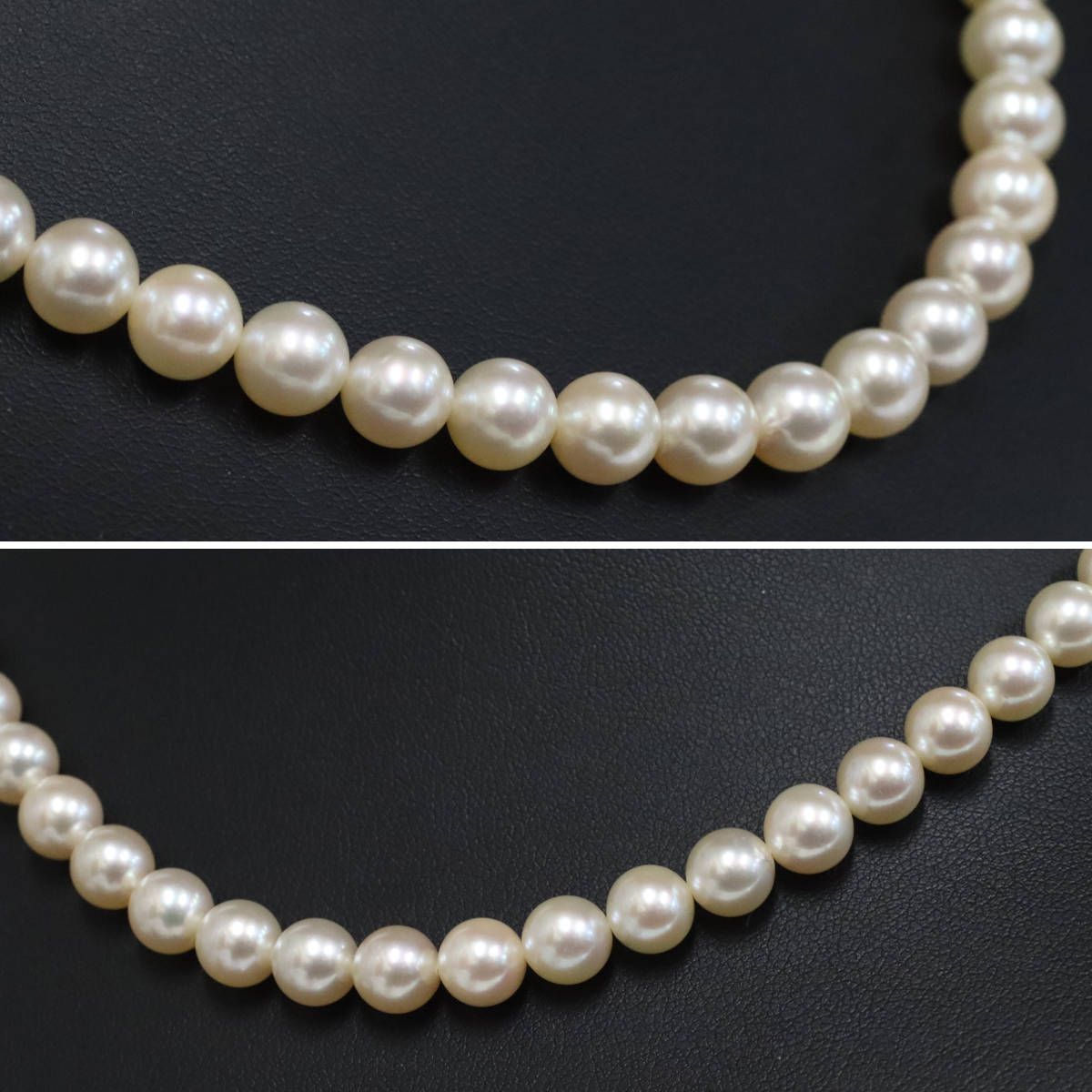 パールネックレス 約7.2-7.3mm