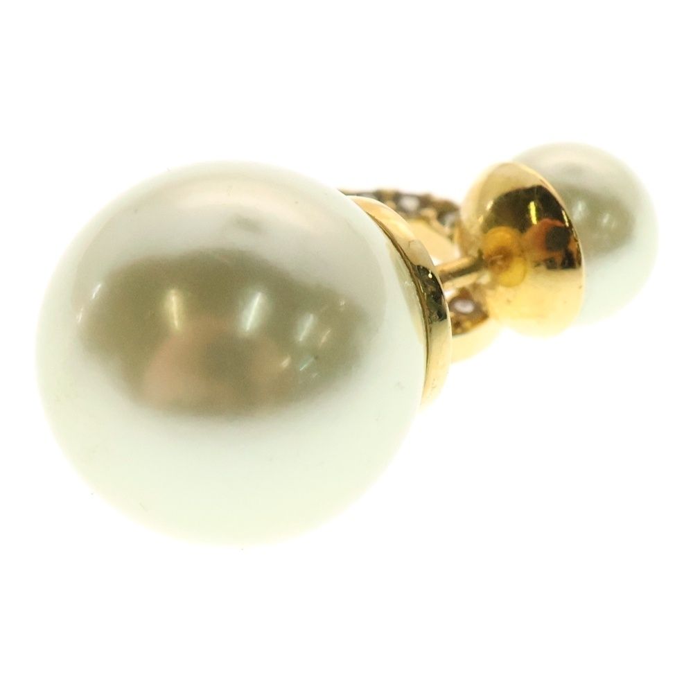 トライバル フェイクパールピアス