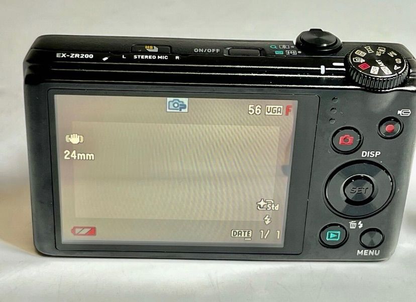 動作OK】【中古品】CASIO カシオ EXILIM EX-ZR200 コンパクト