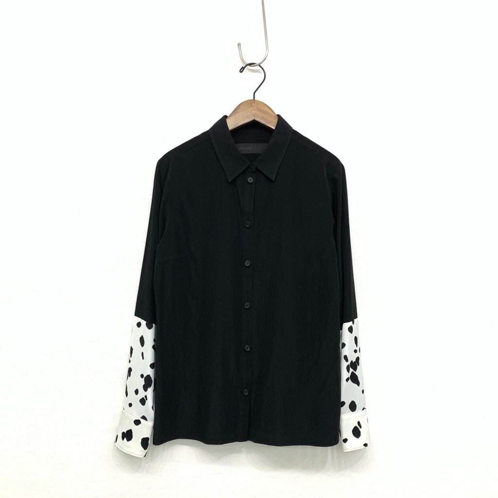 本当に信頼出来る商品 AKIRANAKA ダルメシアン柄 ロングスリーブシャツ アキラナカ シャツ/ブラウス(長袖/七分)