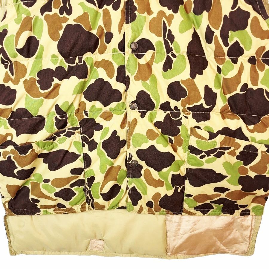 リバーシブル!2way!Hansa-Branta by STEARNSグースダウンベスト中綿