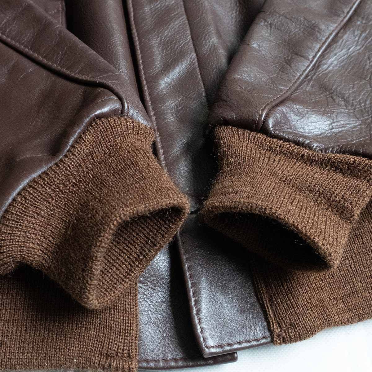 雰囲気抜群】 EASTMAN 【A-2 レザー フライトジャケット】40 イースト  