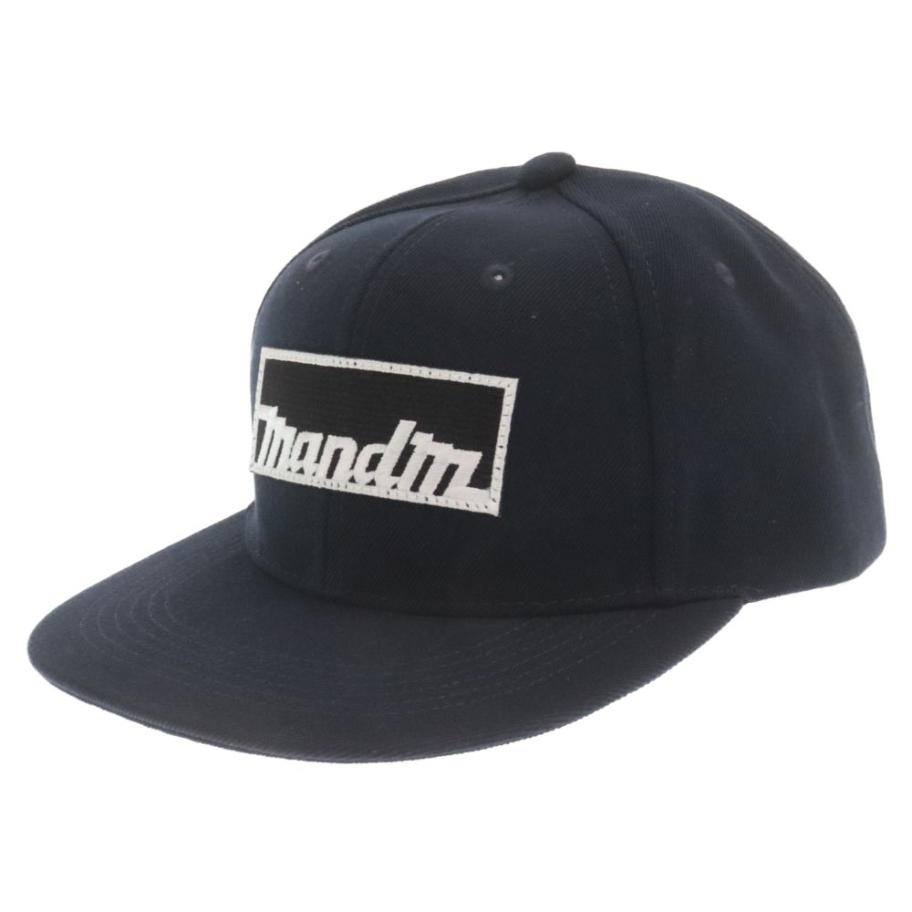Mu0026M CUSTOM PERFORMANCE (エムアンドエムカスタムパフォーマンス) SNAPBACK BASEBALL CAP スナップ バック ベースボール キャップ 帽子 ネイビー 23-MG-009