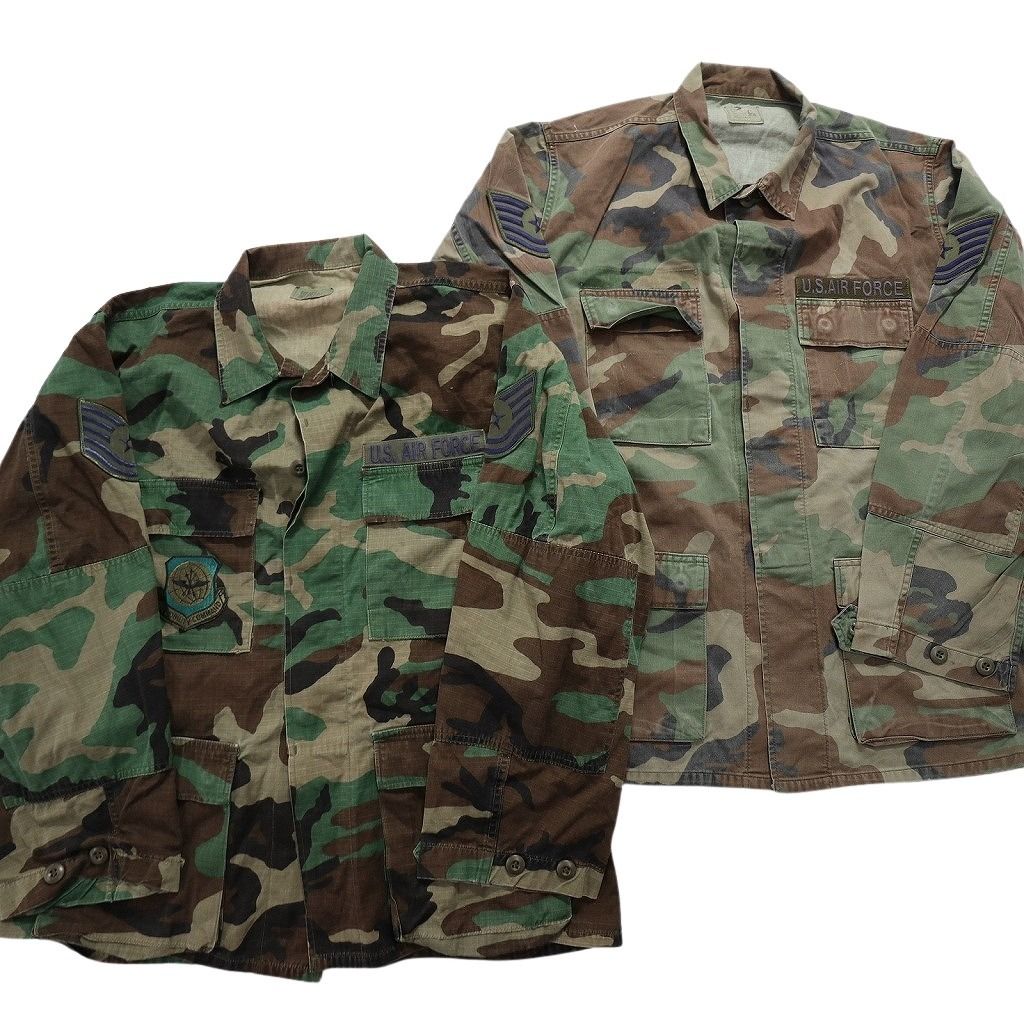 古着卸 まとめ売り 米軍実物 フィールドジャケット BDU ウッド