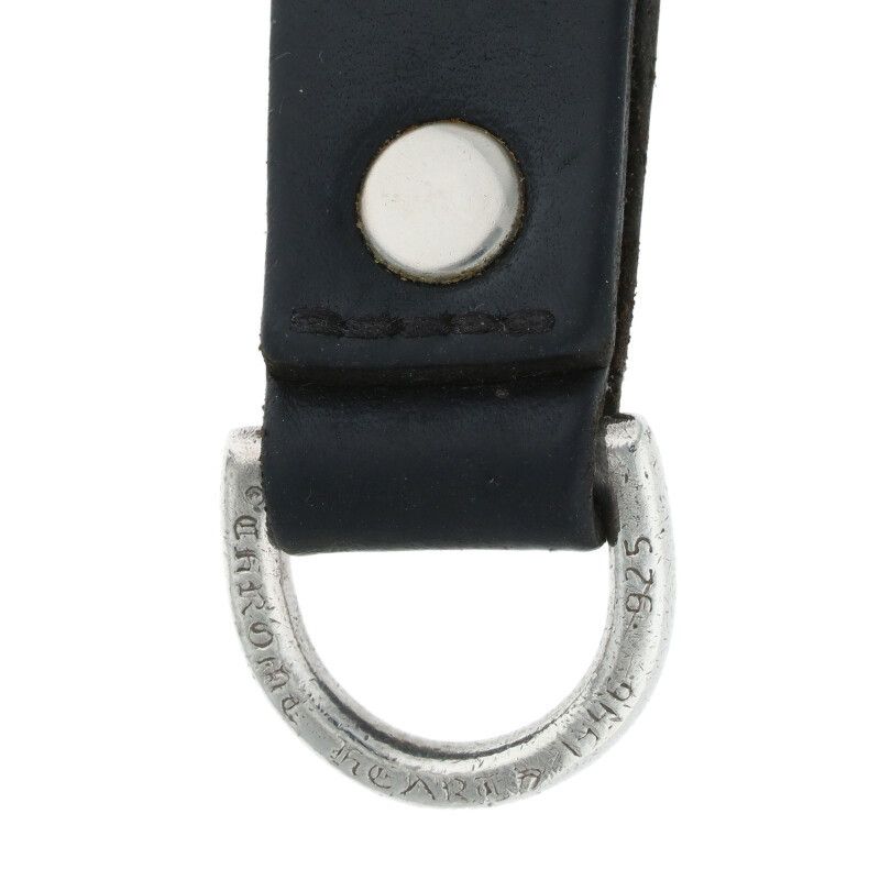 クロムハーツ　ベルトループDカン　クロスボールボタン　シルバー925 Chrome Hearts - クロムハーツ BELT LOOP D RING Dカンクロス