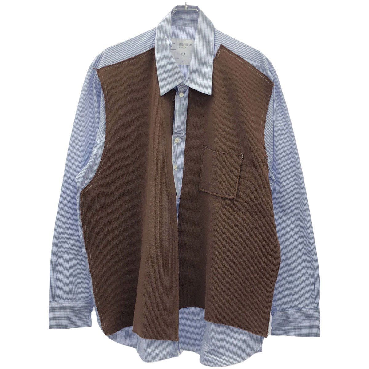CAMIEL FORTGENS カミエルフォートヘンス 22SS RESEARCH SPENCER SHIRT 
