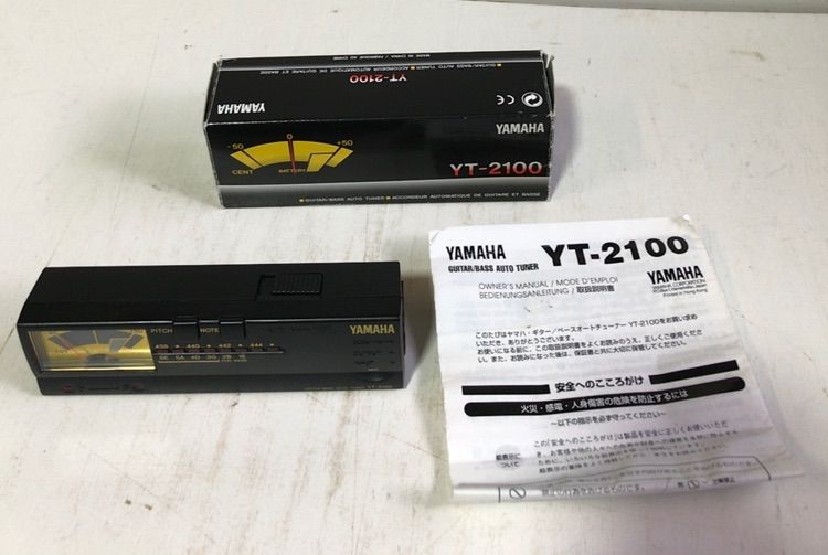 B3608◇YAMAHA ギター/ベース用 チューナー YT-2100 - メルカリ