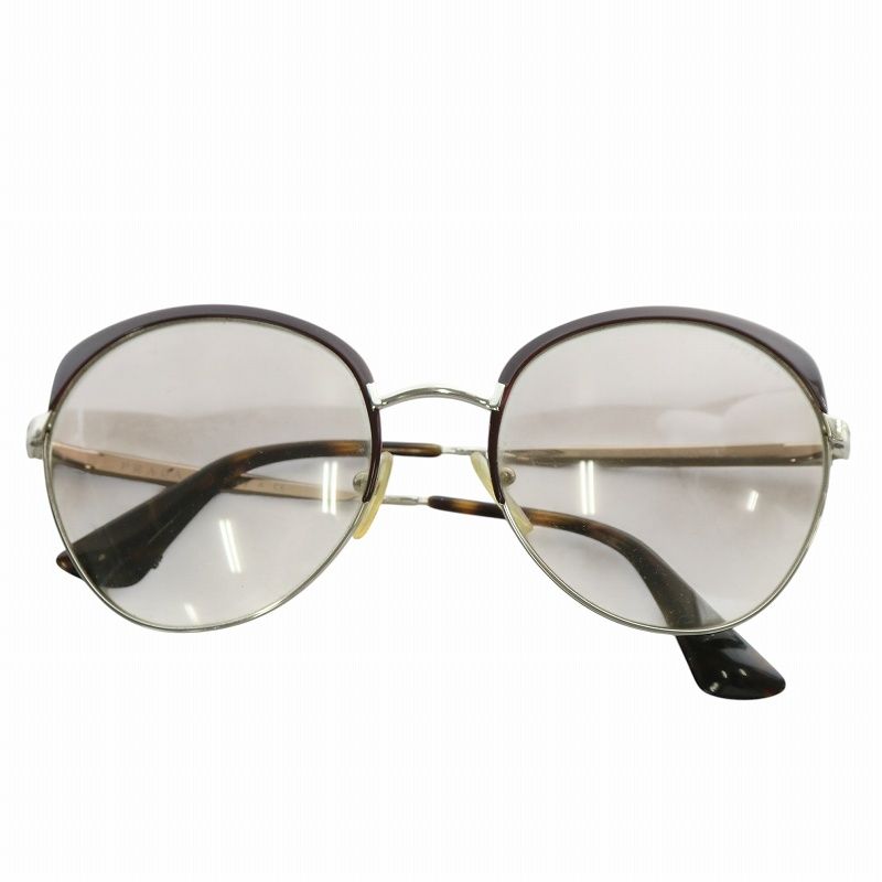 **** PRADA ****ラウンド型サングラス PRADA ラウンド型サングラス ブラック - メルカリ