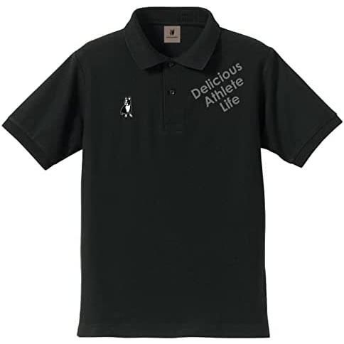 サッカージャンキー(Soccer Junky) ドライ鹿の子ポロシャツ メンズ CP23A37 ブラック Sサイズ
