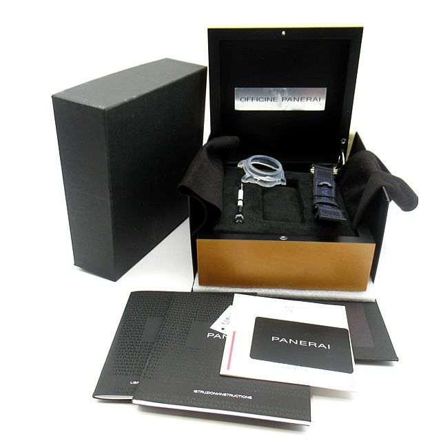 パネライ ルミノール サブマーシブル 44mm PAM01024 箱 保証書 バンド