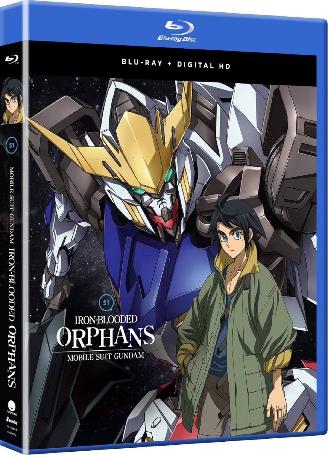 Blu-ray テレビアニメ 機動戦士ガンダム 鉄血のオルフェンズ 第1シーズン サンライズ制作 長井竜雪監督 岡田麿里脚本 全25話完全収録 北米輸入版 Blu-ray