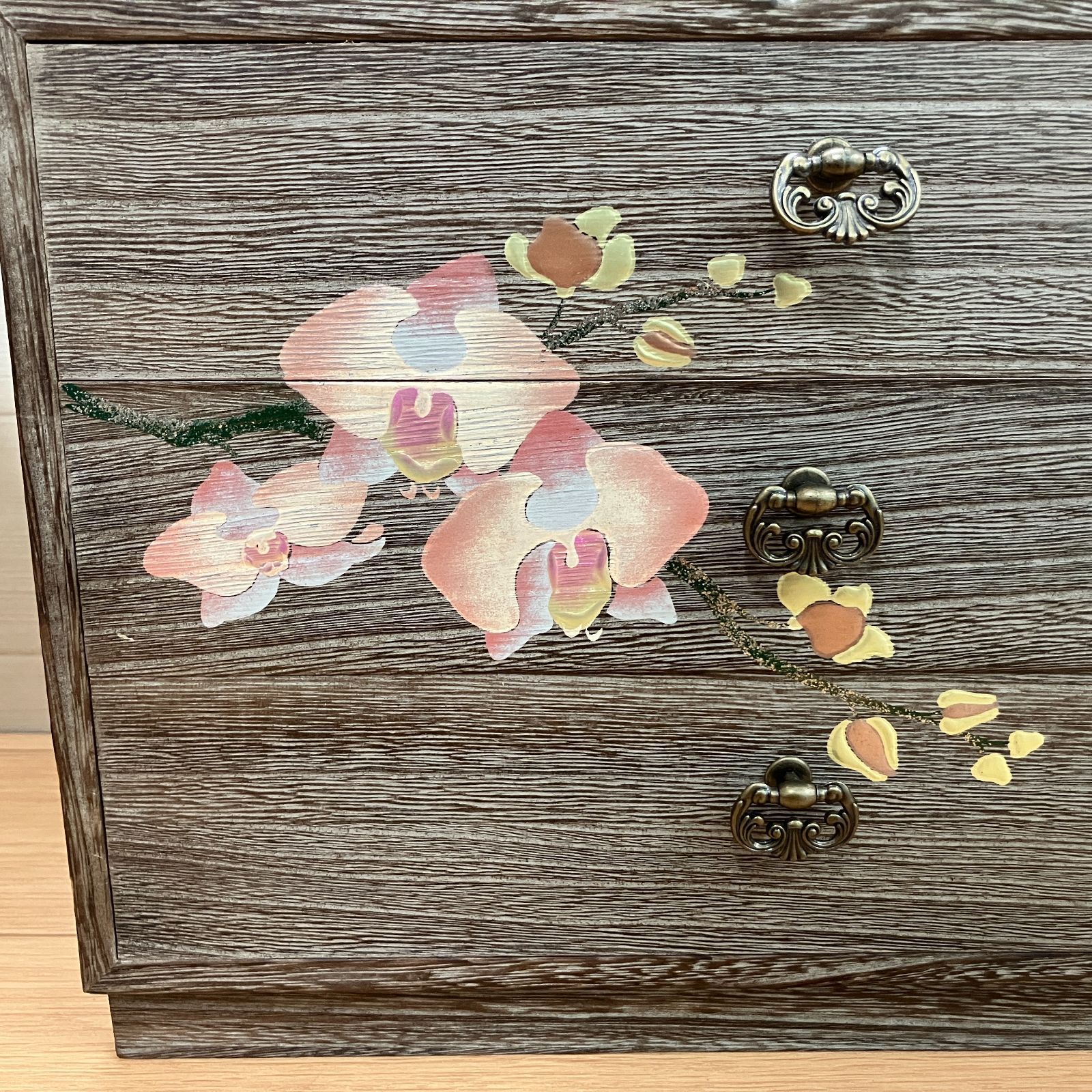 長期保管品】会津 やまごの桐 桐タンス 飾り箪笥 小物入れ 元箱