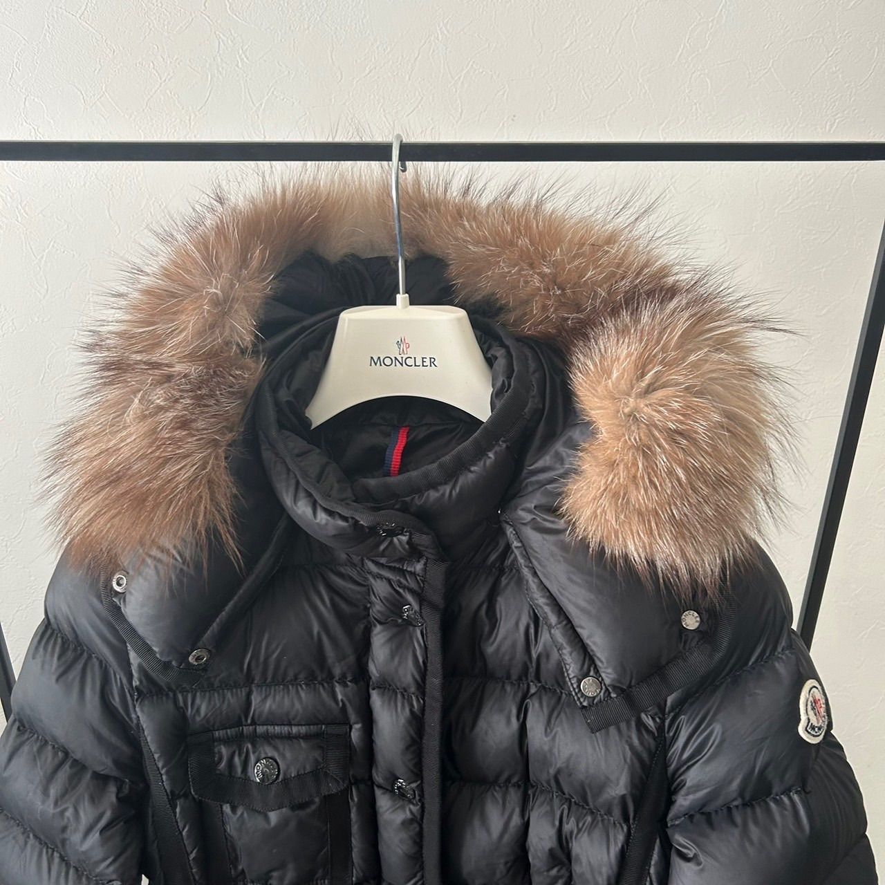 HERMIFUR☆ブラック☆リアルファー☆大人気定番モデル☆ブラック☆サイズ00