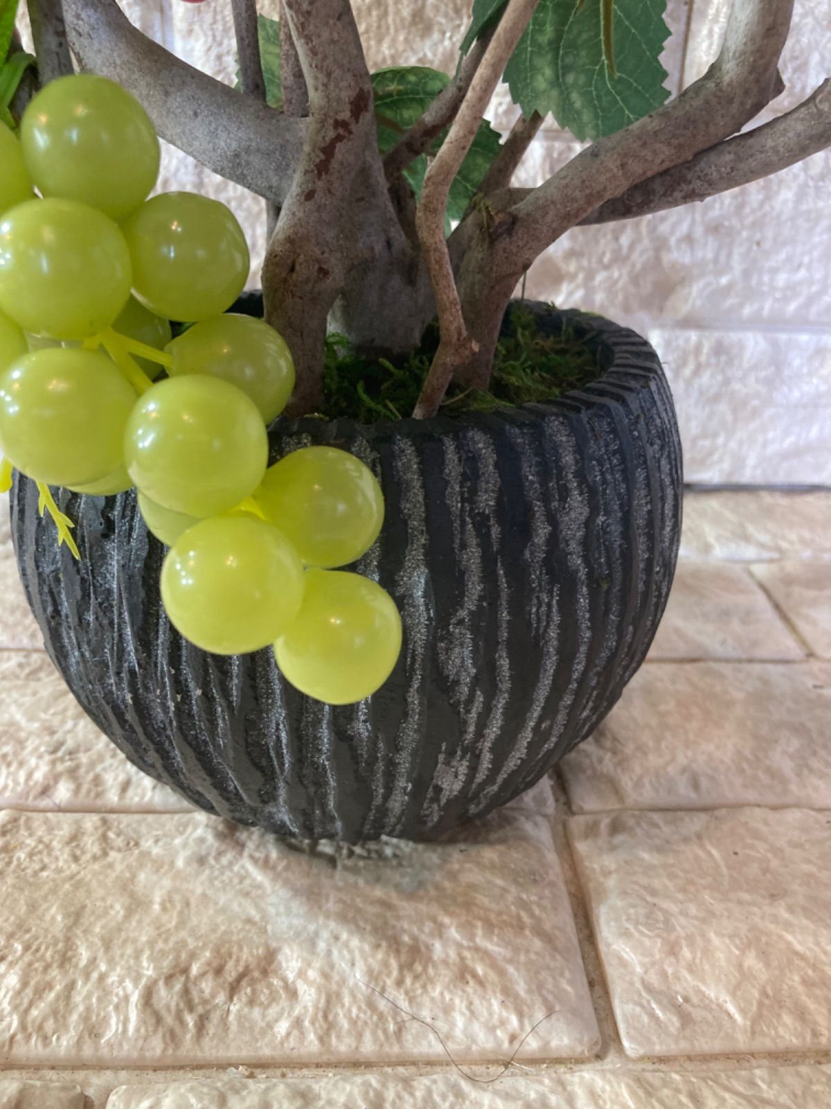 光触媒 人工観葉植物 ウォールグリーン フェイクグリーン 葡萄